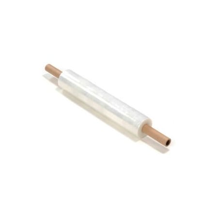 Goodwrappers Stretch Wrap W/Extended Core Handle, Cast, 70 Gauge, 20Wx1000'L, Clear, PK4 PVT207GI